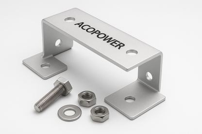 High-quality ACOPOWER Solar Panel Mounting Z Bracket - durable aluminum mounting hardware for solar panel installation